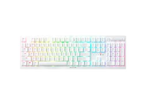 Клавіатура бездротова Razer DeathStalker V2 Pro Wireless Purple Switch ENG White (RZ03-04363500-R3M1)